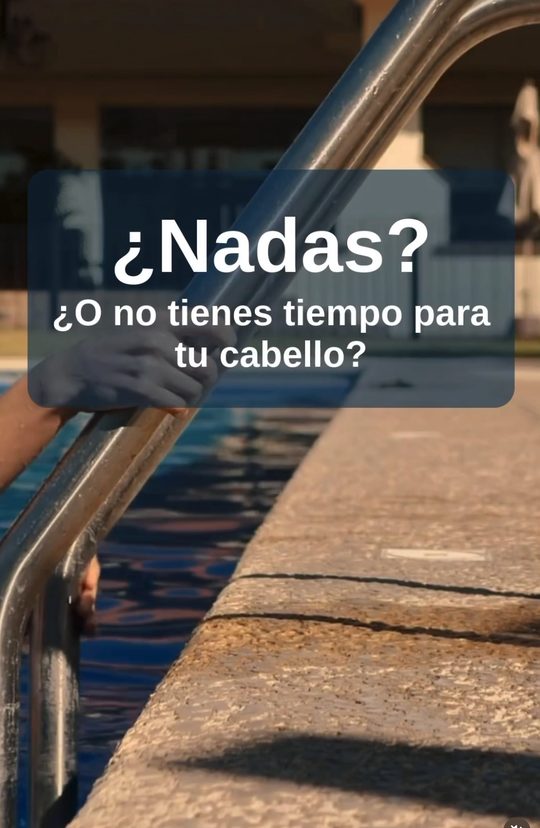 Reel del salón: ¿Nadas? ¿O no tienes tiempo para tu cabello?